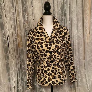 SilkLand  jacket M..Animal print